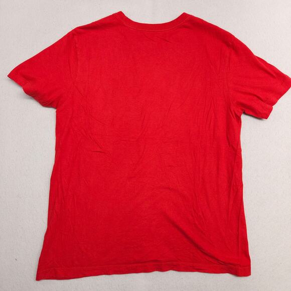 Nike Air Tee Graphic Casual Pullover Short Sleeve T Shirt Mens Size M Red - Picture 9 of 9